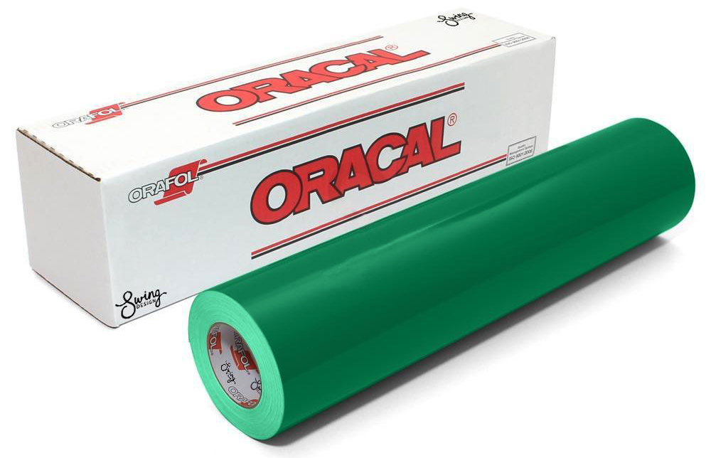 15IN GREEN 751 HP CAST - Oracal 751C High Performance Cast PVC Film